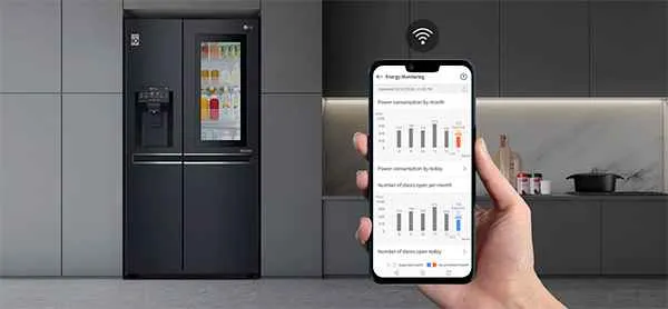 Kiểm soát tủ lạnh từ xa một cách tiện lợi