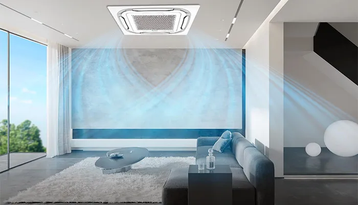 Làm lạnh 4 hướng – Mát lạnh đồng đều khắp không gian