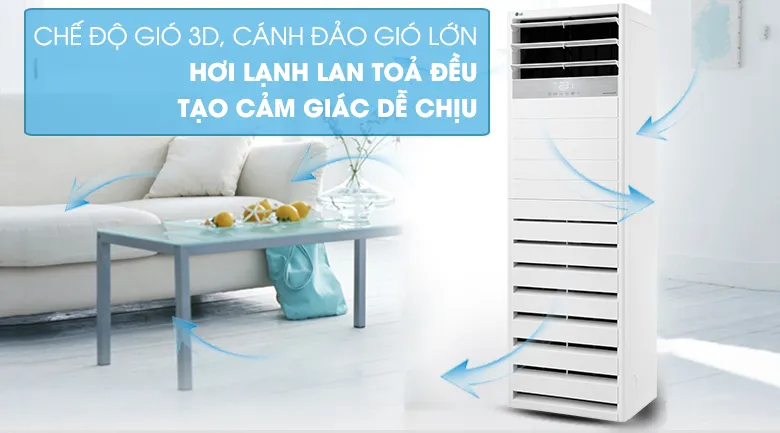 Làm lạnh đồng đều, rộng khắp