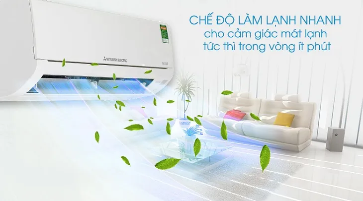Làm lạnh tức thì, tận hưởng mát lạnh nhanh chóng