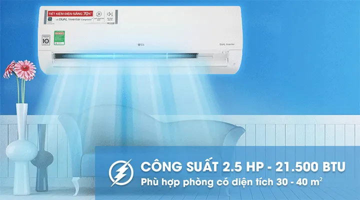 Làm mát công suất lớn – Giải pháp lý tưởng cho không gian rộng