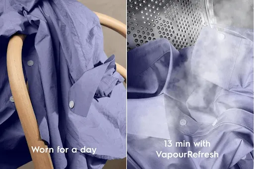 Làm mới quần áo chỉ trong 30 phút với VapourRefresh
