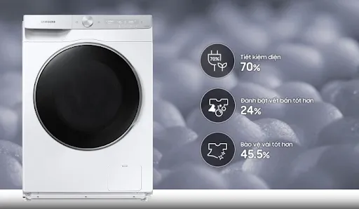 Làm sạch sâu, bảo vệ sợi vải tối ưu với công nghệ bong bóng siêu nhỏ Ecobubble+™