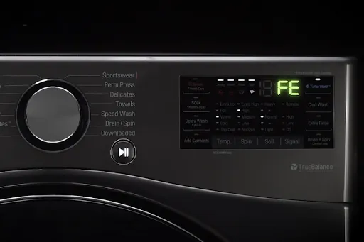 Lỗi FE trên máy giặt LG là gì?