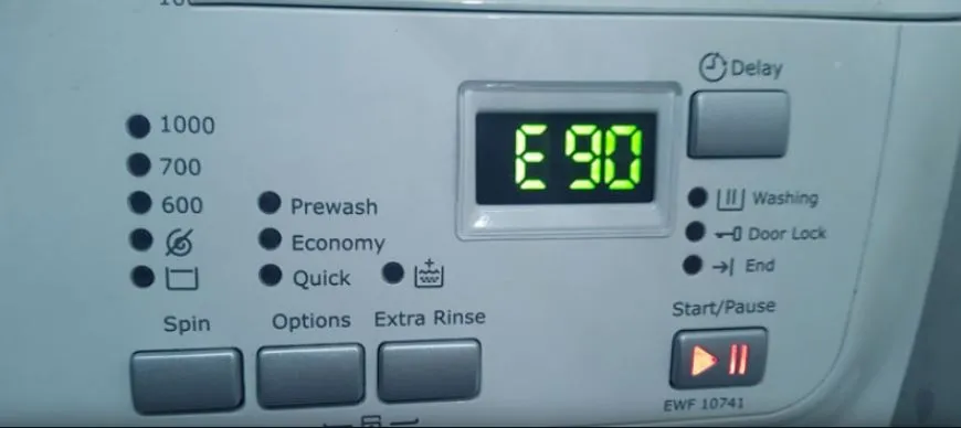 Lỗi E90 máy giặt Elec là gì?