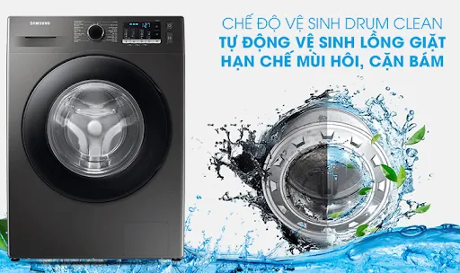 Lồng giặt tự động vệ sinh Drum Clean+