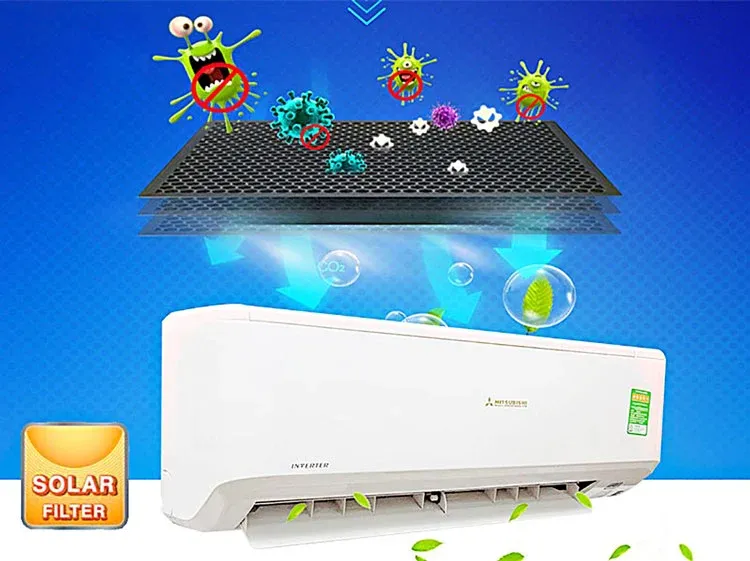 Lưới lọc khử mùi hiệu quả