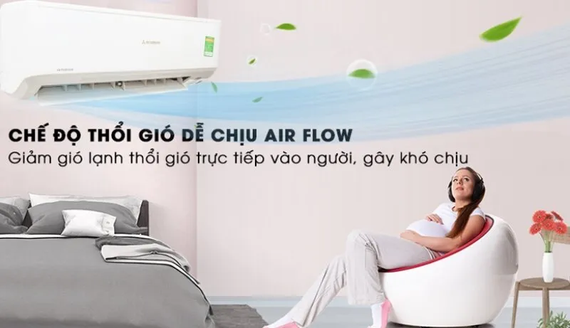 Luồng gió mạnh mẽ & êm ái