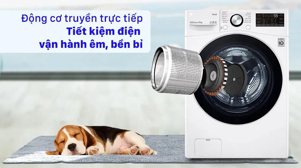Động cơ Inverter Direct Drive – Tiết kiệm điện, giảm ồn