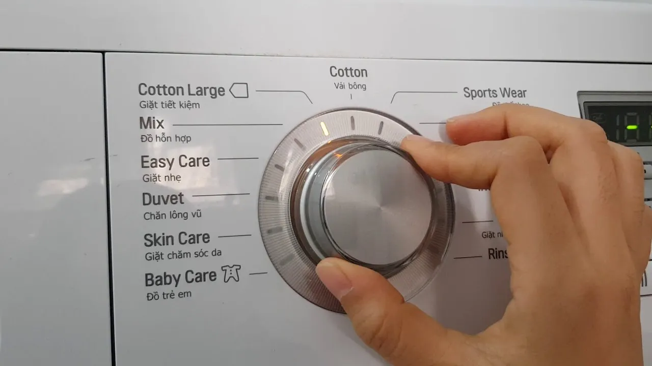 12 chương trình giặt đáp ứng nhu cầu đa dạng