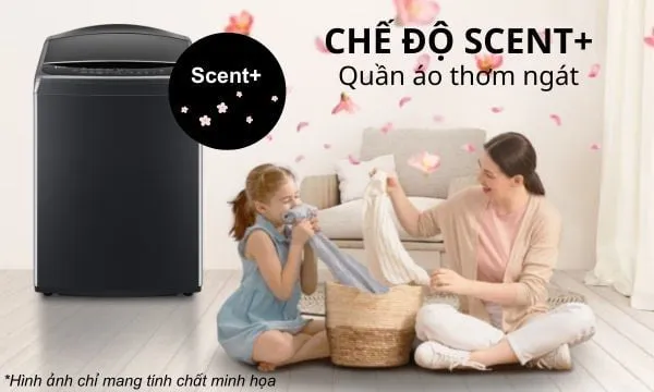Tỏa hương thơm lâu nhờ chế độ Scent+