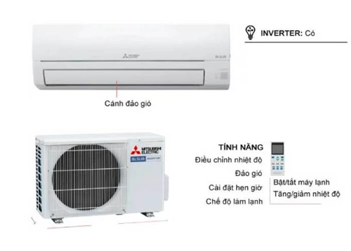 Điều Hòa Mitsubishi Electric  MSY-JW35VF