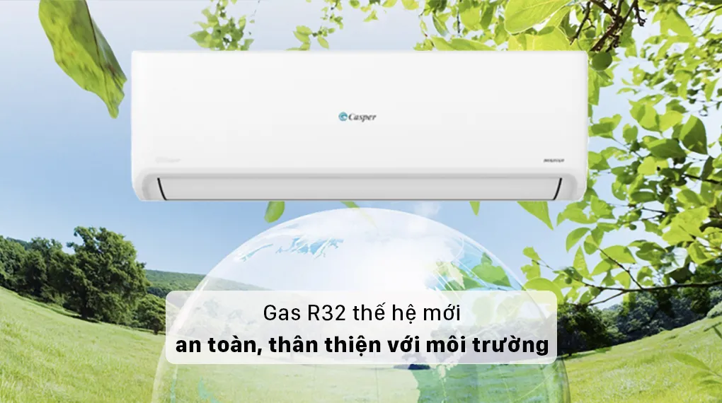 Môi chất lạnh Gas R32 thân thiện với môi trường