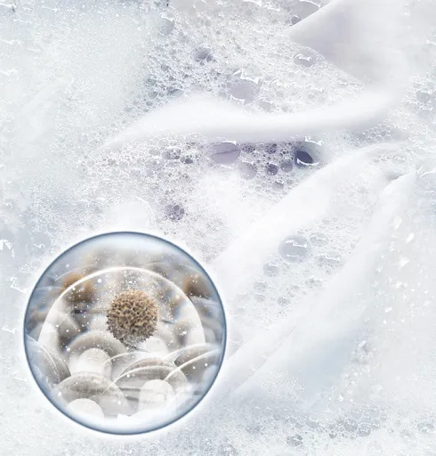 Ngâm bong bóng Bubble Soak đánh bay vết bẩn