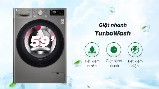 TurboWash™360˚ – Sạch nhanh trong 39 phút
