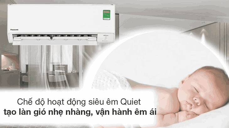 Chế độ Fan Quiet của điều hòa Panasonic là gì? Công năng và cách sử dụng