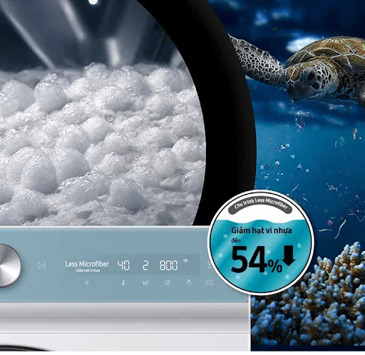Tăng hiệu quả làm sạch với chế độ ngâm Bubble Soak