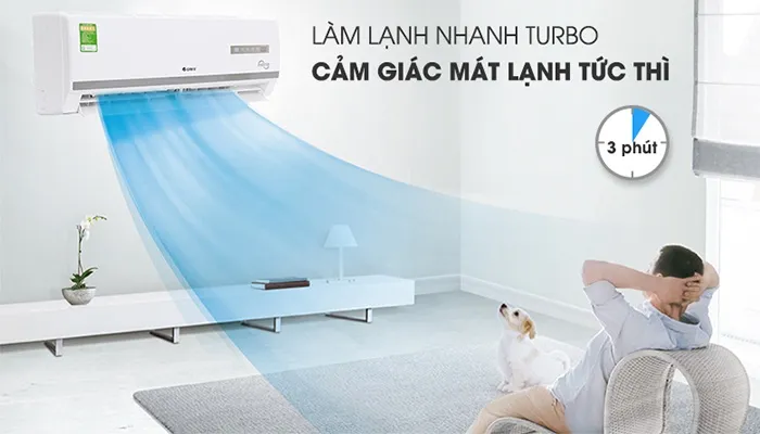 Thổi gió đa hướng – Mát đều khắp phòng