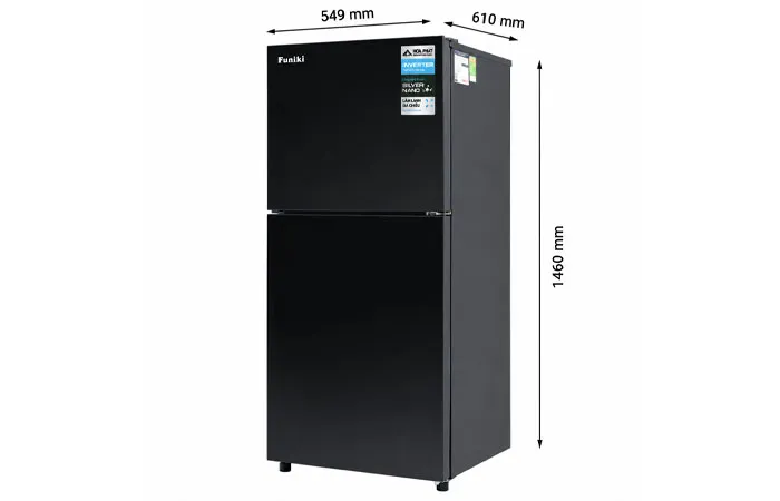 thông số kỹ thuật Tủ lạnh Funiki Inverter 209 lít HR T8209GB