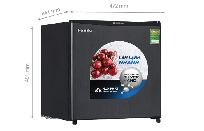 thông số kỹ thuật tủ lạnh funiki 46l fr-51dsu