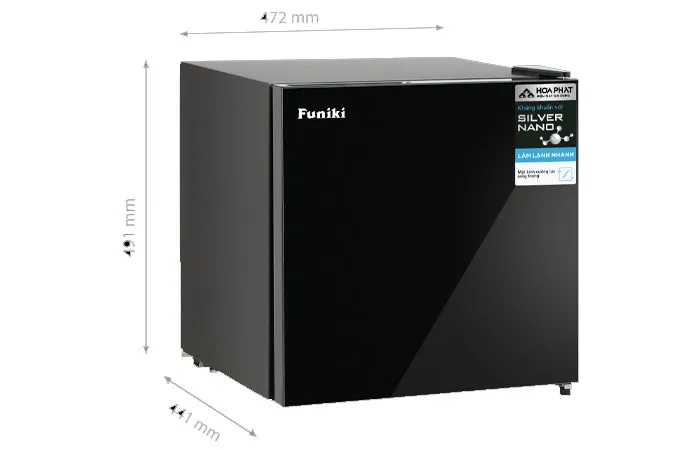 thông số kỹ thuật Mini Funiki 46 Lít HR S646GB