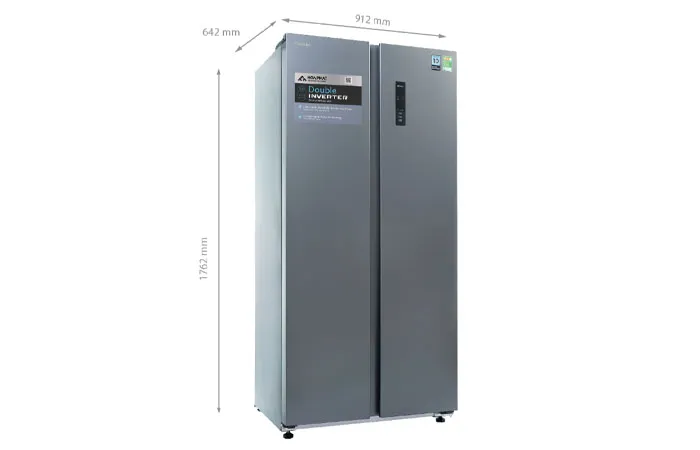 thông số kỹ thuật Tủ lạnh Funiki Side by Side 535 lít HR SS8535SDG