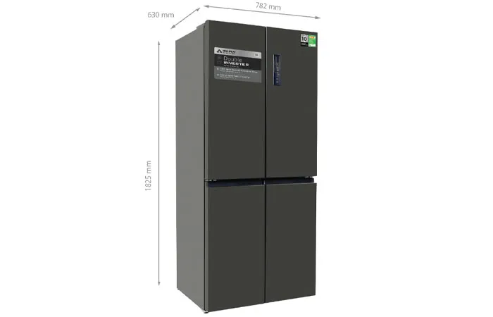 thông số kỹ thuật Tủ lạnh Funiki Multi Door 415 lít HR M8415SB