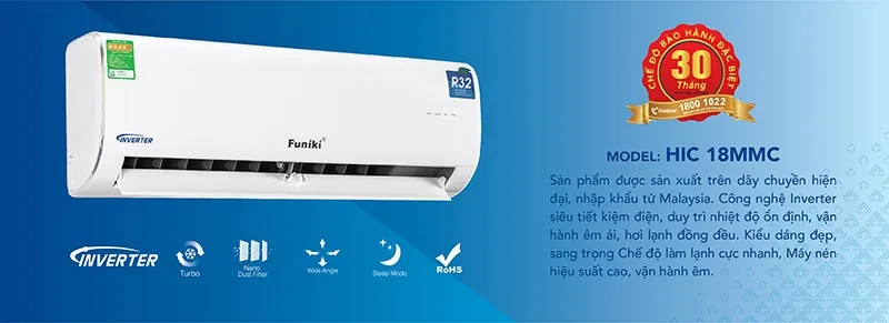 Tiết kiệm điện năng đến 30% với công nghệ inverter