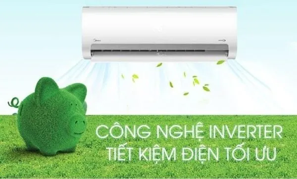 Tiết kiệm điện nhờ công nghệ Inverter tiên tiến