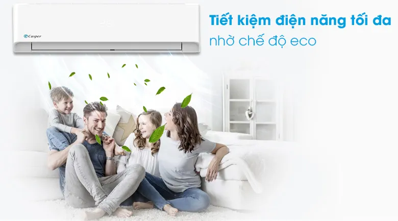 Tiết kiệm điện với chế độ Eco