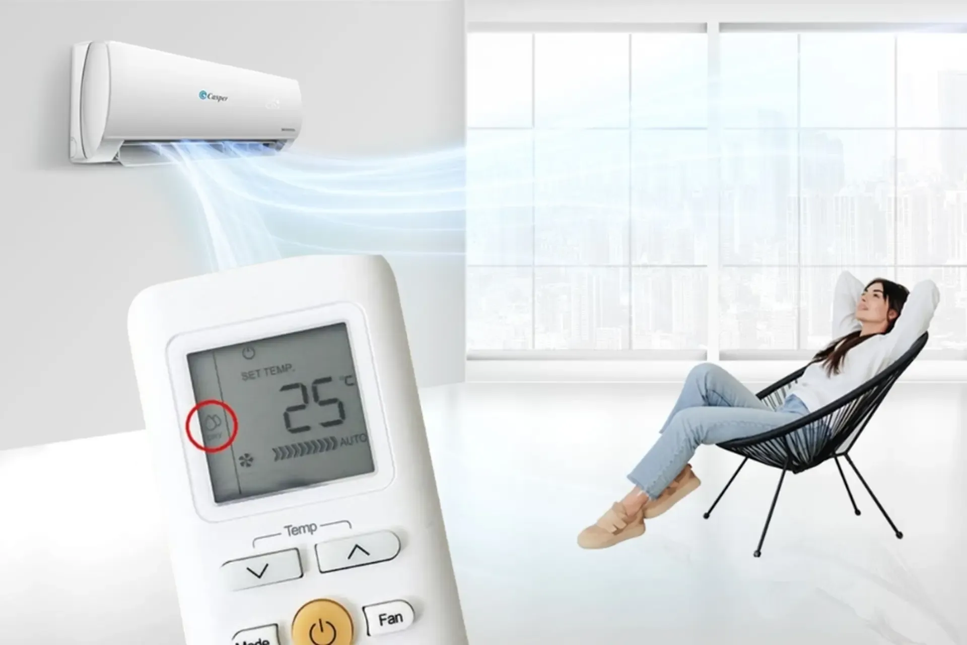 Tính năng hút ẩm mạnh mẽ – Đẩy lùi nồm ẩm, bảo vệ sức khỏe