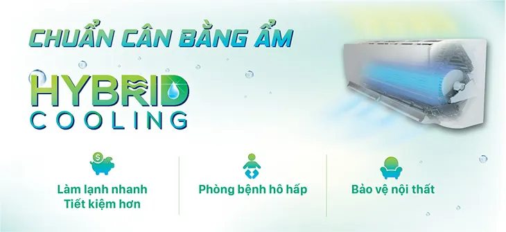 Công nghệ Hybrid Cooling – Giữ cân bằng nhiệt độ và độ ẩm