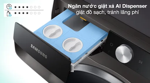 Loạt tính năng thông minh hỗ trợ giặt giũ – AI Dispenser & AI Control