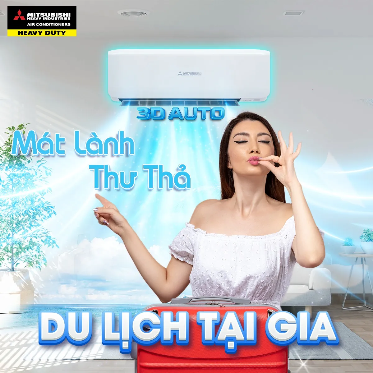 Tự động đảo gió hai bên