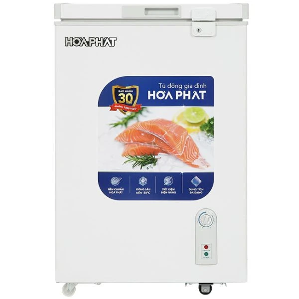 Tủ Đông Hòa Phát 1 ngăn 107L Dàn đồng HCF 106S1Đ1/HPF AD6107