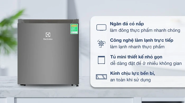 Tủ Lạnh Electrolux 45 Lít EUM0500AD