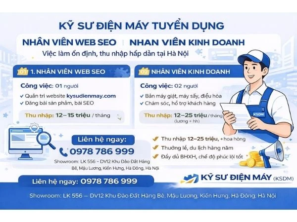 TUYỂN DỤNG NHÂN SỰ