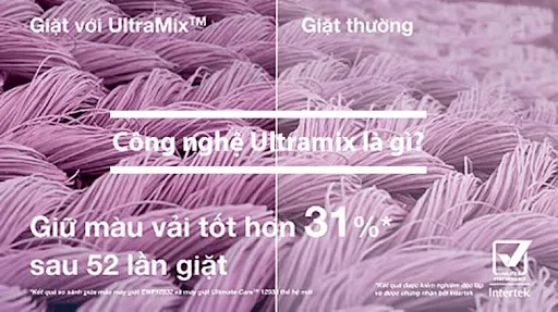 Ultramix – Giặt sạch sâu, bảo vệ màu vải