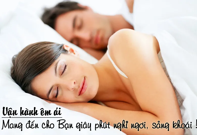 Vận hành cực kỳ êm ái, nhẹ nhàng như tiếng lá rơi