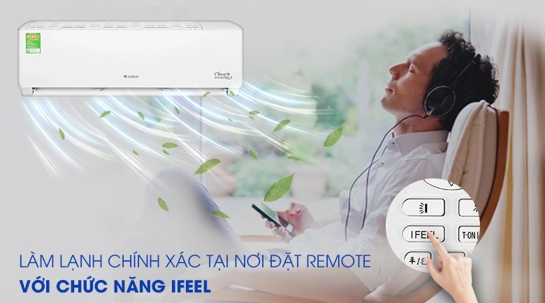 Điều Hòa Gree 1 Chiều 12000BTU COSMO12CN