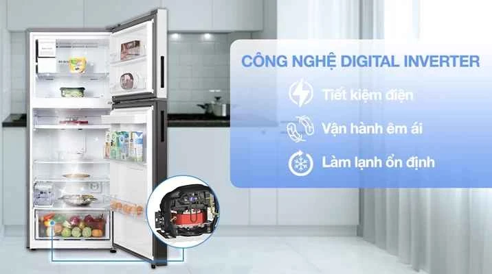 Tủ Lạnh Samsung Bespoke AI Side by Side -SpaceMax™, Bạc RS70F65Q3TSV