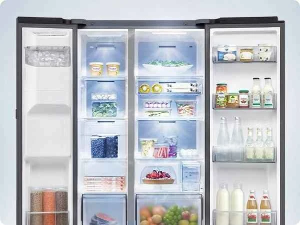 Tủ Lạnh Samsung Bespoke AI Side by Side -SpaceMax™, Bạc RS57DG400EM9SV