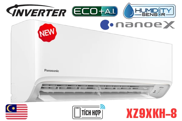 Điều Hòa Panasonic 2 Chiều Inverter 9.000BTU XZ9XKH-8