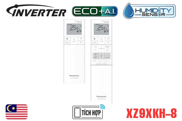 Điều Hòa Panasonic 2 Chiều Inverter 9.000BTU XZ9XKH-8