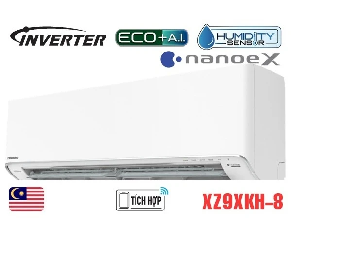 Điều Hòa Panasonic 2 Chiều Inverter 9.000BTU XZ9XKH-8