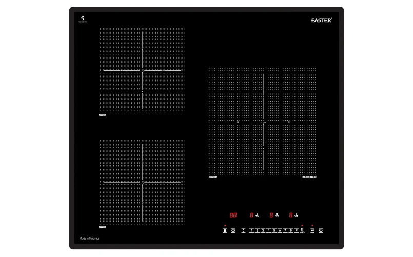 Bếp 3 Từ Made In Malaysia FS630SI