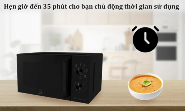 Lò Li sóng Electrolux EMG20K22B 20 Lít