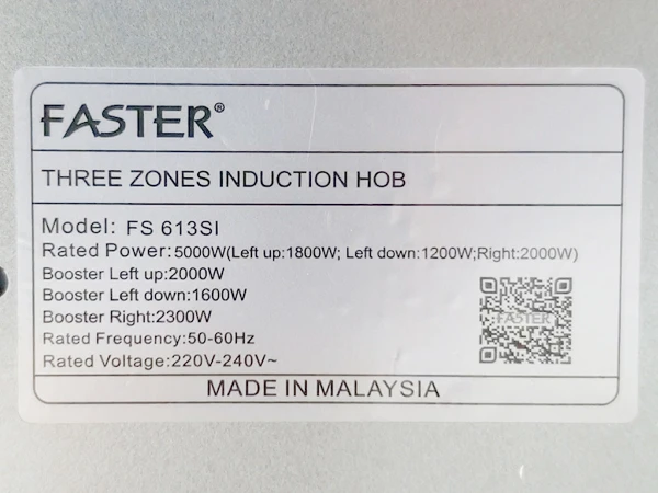 Bếp 3 Từ Made In Malaysia FS630SI