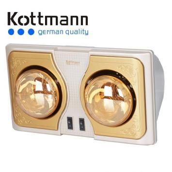 Đèn sưởi 2 bóng Kottmann K2B-NV