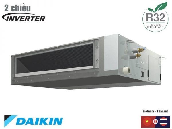 Điều hòa âm trần nối ống gió Daikin 34000BTU 2 chiều inverter FCF100CVM/RZA100DV1